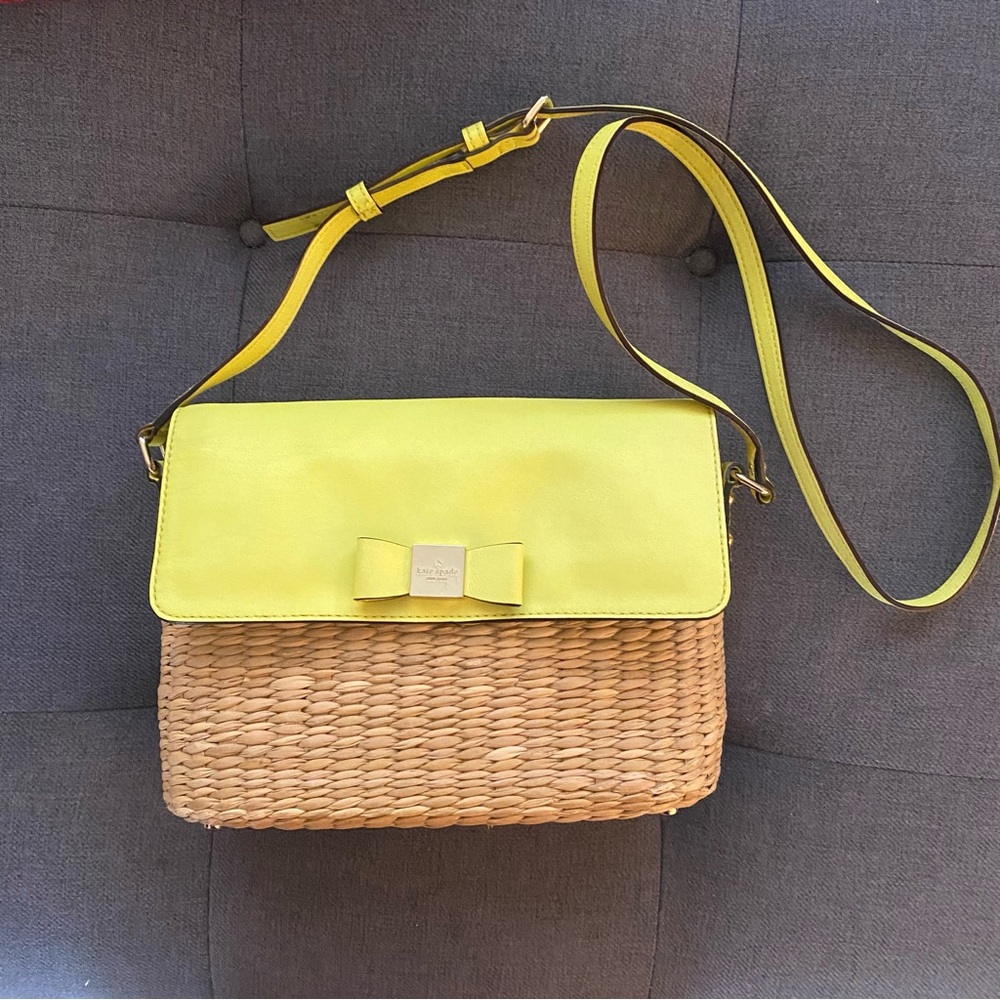 Kate spade Clara Vita lemon crossbody bag